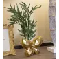 Wazon BUTTERFLY GOLD 22,5X8X15 cm MIN 2